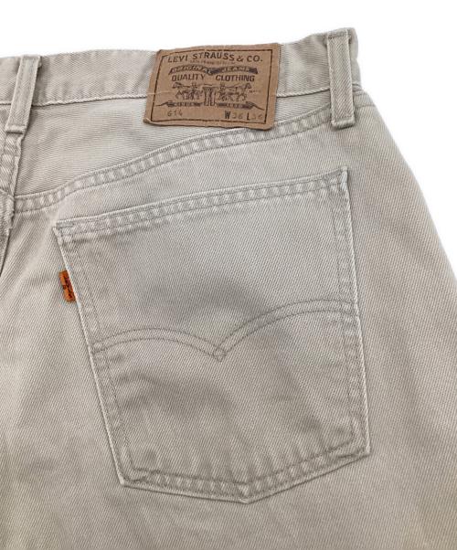 LEVI'S（リーバイス）LEVI'S (リーバイス) オレンジタブ 614 デニムパンツ ベージュ サイズ:36の古着・服飾アイテム