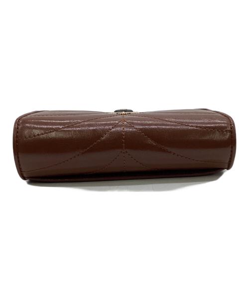 ANNA SUI（アナスイ）ANNA SUI (アナスイ) ポワロ 2つ折り財布 ブラウンの古着・服飾アイテム