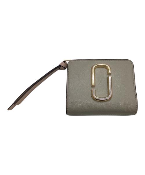 MARC JACOBS（マークジェイコブス）MARC JACOBS (マークジェイコブス) 二つ折り財布 ベージュの古着・服飾アイテム