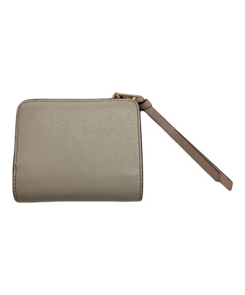 MARC JACOBS（マークジェイコブス）MARC JACOBS (マークジェイコブス) 二つ折り財布 ベージュの古着・服飾アイテム