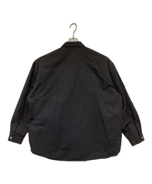 flagstuff（フラグスタフ）flagstuff (フラグスタフ) シャツジャケット ブラック サイズ:Mの古着・服飾アイテム