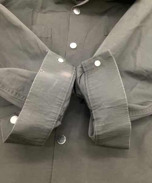 flagstuff（フラグスタフ）flagstuff (フラグスタフ) シャツジャケット ブラック サイズ:Mの古着・服飾アイテム