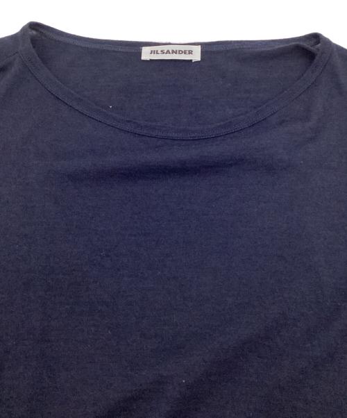 JIL SANDER（ジルサンダー）JIL SANDER (ジルサンダー) 薄手ニット ネイビー サイズ:XLの古着・服飾アイテム