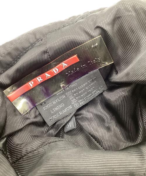 PRADA SPORTS（プラダスポーツ）PRADA SPORTS (プラダスポーツ) ナイロンバケットハット ブラック サイズ:Mの古着・服飾アイテム