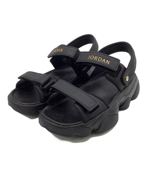 NIKE（ナイキ）NIKE (ナイキ) JORDAN DEJA（ジョーダン デジャ）サンダル ブラック サイズ:US7（24㎝）の古着・服飾アイテム