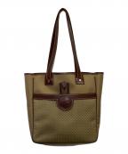 HUNTING WORLDハンティングワールド）の古着「SAFARI デカロゴ トート バッグ」｜オリーブ×カーキ