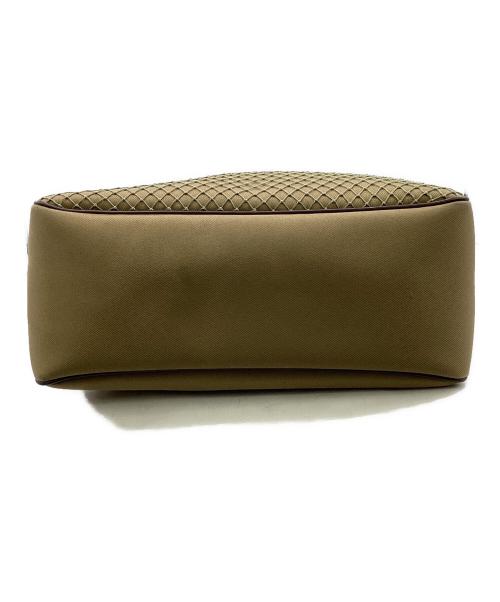 HUNTING WORLD（ハンティングワールド）HUNTING WORLD (ハンティングワールド) SAFARI デカロゴ トート バッグ オリーブ×カーキの古着・服飾アイテム