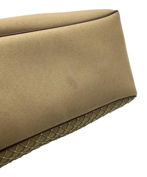 HUNTING WORLD（ハンティングワールド）HUNTING WORLD (ハンティングワールド) SAFARI デカロゴ トート バッグ オリーブ×カーキの古着・服飾アイテム