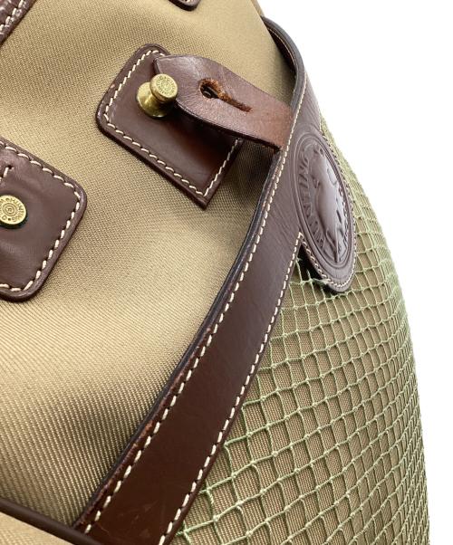 HUNTING WORLD（ハンティングワールド）HUNTING WORLD (ハンティングワールド) SAFARI デカロゴ トート バッグ オリーブ×カーキの古着・服飾アイテム