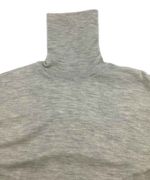 POSTELEGANT（ポステレガント）POSTELEGANT (ポステレガント) 薄手ニット ベージュ サイズ:Lの古着・服飾アイテム