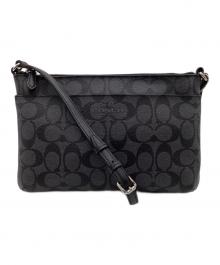 COACH（コーチ）の古着「ショルダーバッグ」｜ブラック×グレー