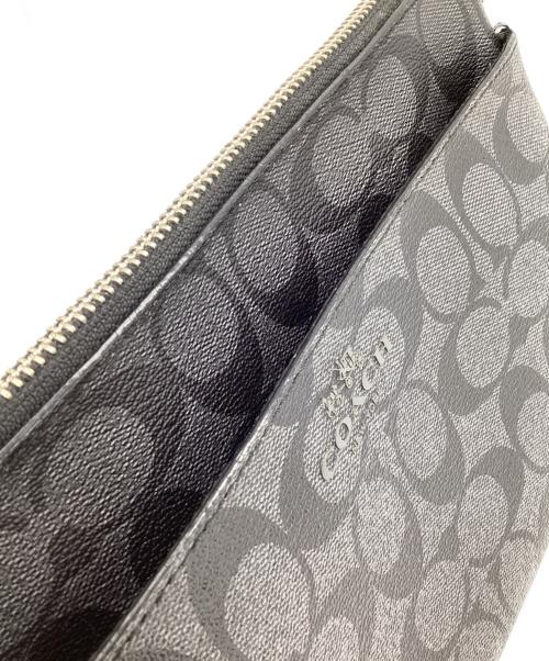 COACH（コーチ）COACH (コーチ) ショルダーバッグ ブラック×グレーの古着・服飾アイテム