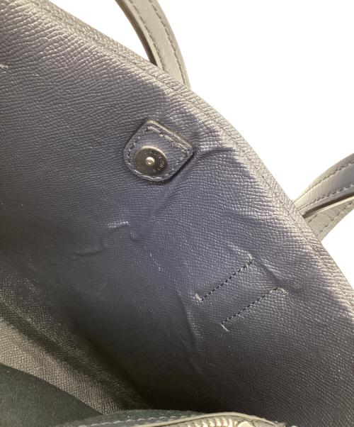 COACH（コーチ）COACH (コーチ) シグネチャー トートバッグ スカイブルー×ブラックの古着・服飾アイテム