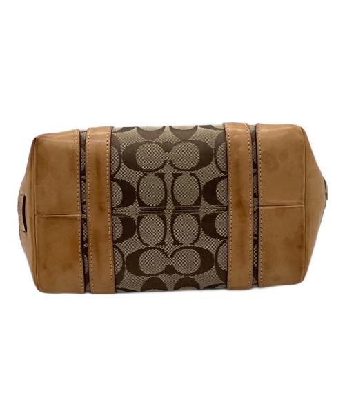 COACH（コーチ）COACH (コーチ) シグネチャー ミニトートバッグ ブラウンの古着・服飾アイテム