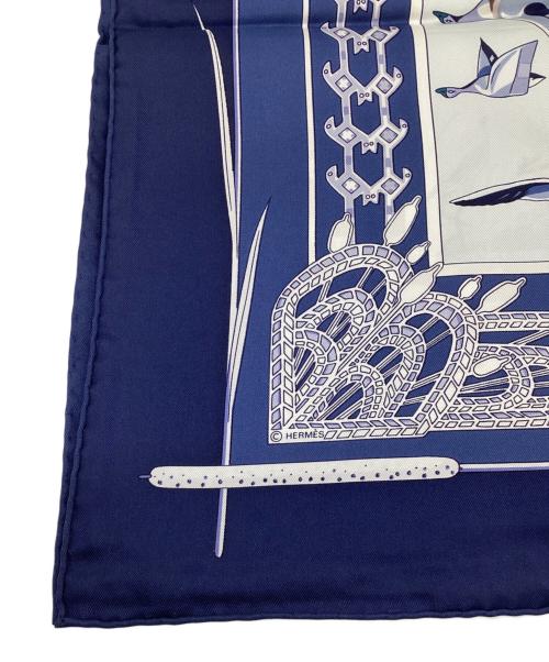 HERMES（エルメス）HERMES (エルメス) カレ90 Libres comme l'air（空は自由）スカーフの古着・服飾アイテム