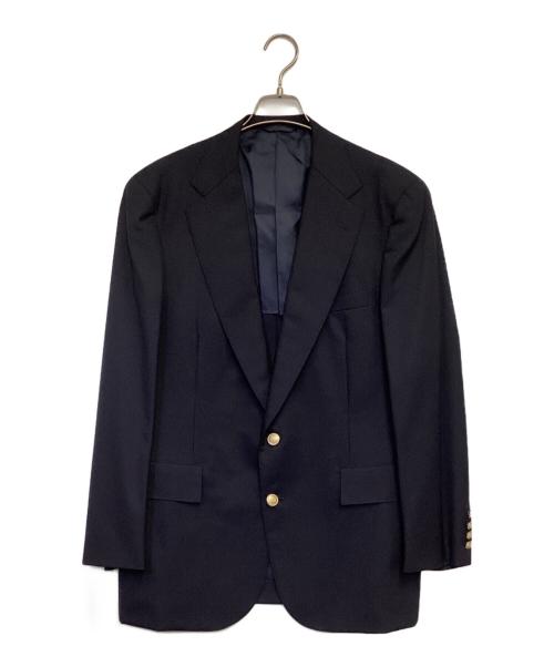 NEWYORKER（ニューヨーカー）NEWYORKER (ニューヨーカー) 金釦ブレザー ネイビー サイズ:A7の古着・服飾アイテム
