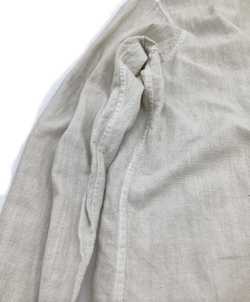 MITTAN（ミッタン）MITTAN (ミッタン) カディシャツ アイボリー サイズ:2の古着・服飾アイテム