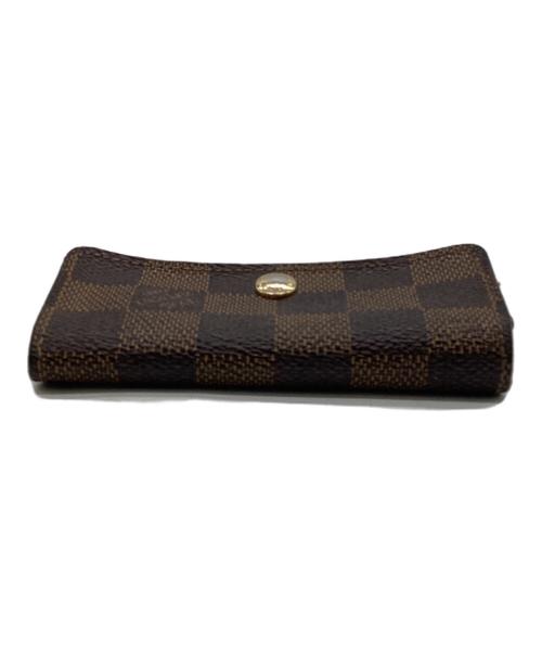 LOUIS VUITTON（ルイ ヴィトン）LOUIS VUITTON (ルイ ヴィトン) ダミエ ミュルティクレ4 キーケース ブラウンの古着・服飾アイテム