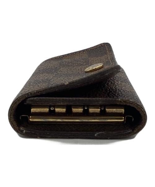 LOUIS VUITTON（ルイ ヴィトン）LOUIS VUITTON (ルイ ヴィトン) ダミエ ミュルティクレ4 キーケース ブラウンの古着・服飾アイテム