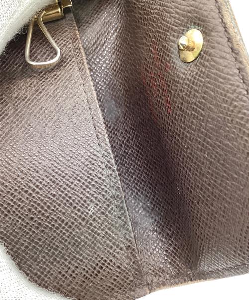 LOUIS VUITTON（ルイ ヴィトン）LOUIS VUITTON (ルイ ヴィトン) ダミエ ミュルティクレ4 キーケース ブラウンの古着・服飾アイテム