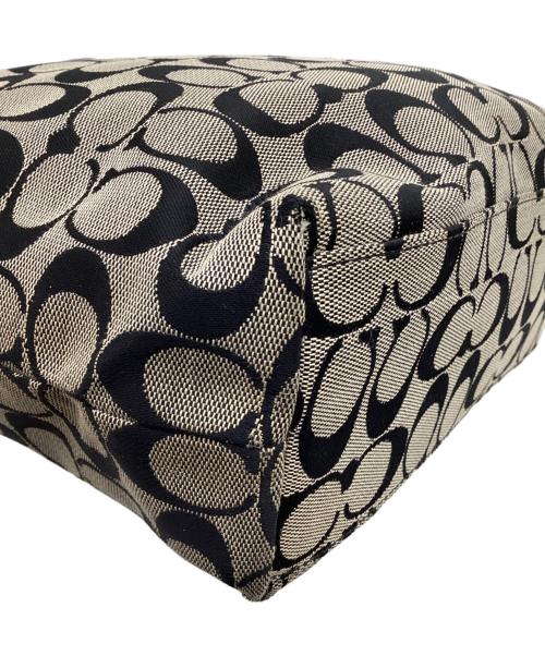 COACH（コーチ）COACH (コーチ) シグネチャー トートバッグ ブラックの古着・服飾アイテム