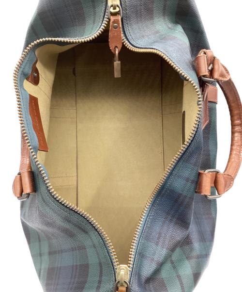 POLO RALPH LAUREN（ポロ・ラルフローレン）POLO RALPH LAUREN (ポロ・ラルフローレン) レザーボストンバッグ グリーンの古着・服飾アイテム