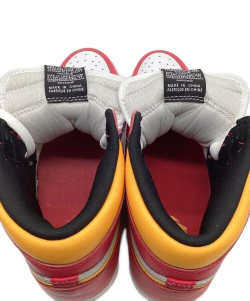 NIKE（ナイキ）NIKE (ナイキ) AIR JORDAN 1 RETRO HIGH OG（エア ジョーダン 1 レトロ ハイ オリジナル）スニーカー ピンク×イエロー サイズ:US10.5（28.5㎝）の古着・服飾アイテム