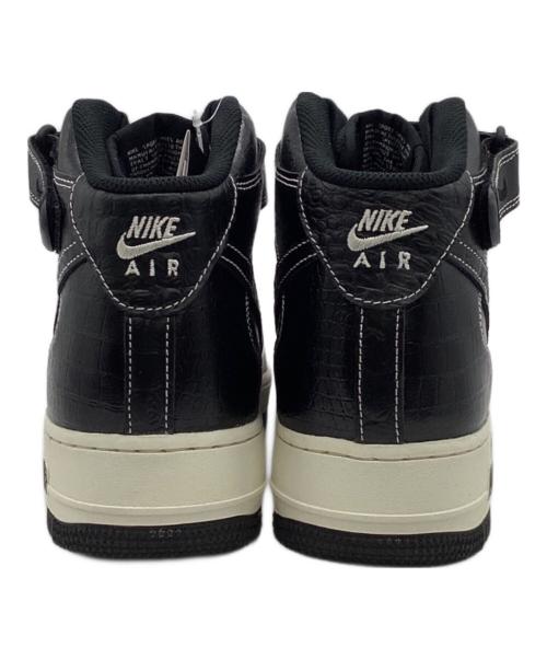 NIKE（ナイキ）NIKE (ナイキ) AIR FORCE 1 MID '07 LX（エアフォース 1 ミッド ’07 LX）スニーカー ブラック サイズ:US10.5（28.5㎝）の古着・服飾アイテム