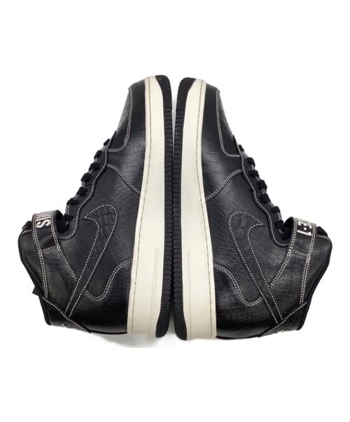 NIKE（ナイキ）NIKE (ナイキ) AIR FORCE 1 MID '07 LX（エアフォース 1 ミッド ’07 LX）スニーカー ブラック サイズ:US10.5（28.5㎝）の古着・服飾アイテム