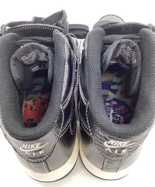 NIKE（ナイキ）NIKE (ナイキ) AIR FORCE 1 MID '07 LX（エアフォース 1 ミッド ’07 LX）スニーカー ブラック サイズ:US10.5（28.5㎝）の古着・服飾アイテム