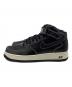 NIKE (ナイキ) AIR FORCE 1 MID '07 LX（エアフォース 1 ミッド ’07 LX）スニーカー ブラック サイズ:US10.5（28.5㎝）：9000円