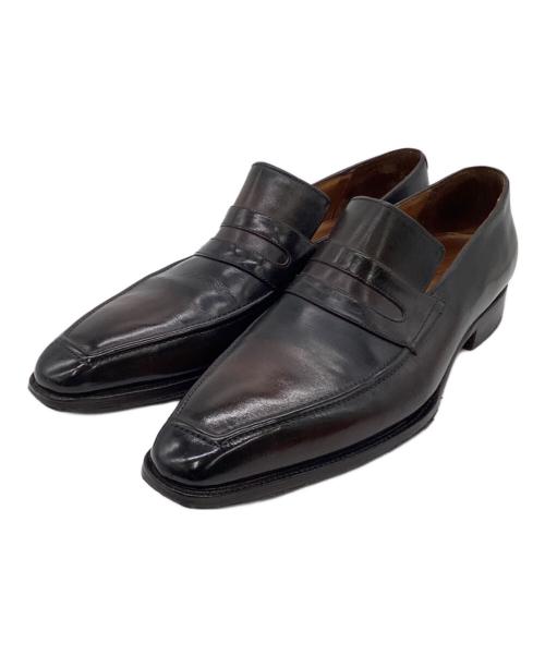 joseph Malinge（ジョセフ・マランジュ）joseph Malinge (ジョセフ・マランジュ) コインローファー ダークブラウン サイズ:8の古着・服飾アイテム