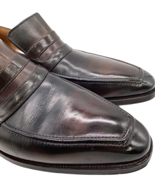 joseph Malinge（ジョセフ・マランジュ）joseph Malinge (ジョセフ・マランジュ) コインローファー ダークブラウン サイズ:8の古着・服飾アイテム