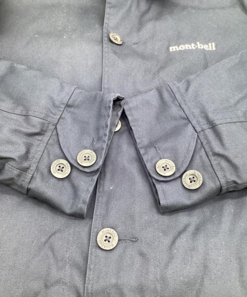mont-bell（モンベル）mont-bell (モンベル) キャンバスカントリーダウンジャケット ネイビー サイズ:Sの古着・服飾アイテム
