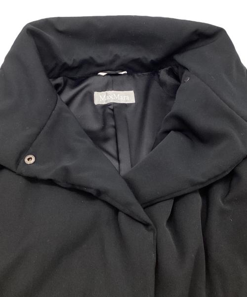 MaxMara（マックスマーラ）MaxMara (マックスマーラ) 中綿コート ブラック サイズ:40の古着・服飾アイテム