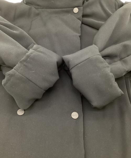 MaxMara（マックスマーラ）MaxMara (マックスマーラ) 中綿コート ブラック サイズ:40の古着・服飾アイテム