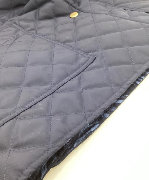 Salvatore Ferragamo（サルヴァトーレ フェラガモ）Salvatore Ferragamo (サルヴァトーレ フェラガモ) キルティングコート ネイビー サイズ:Mの古着・服飾アイテム