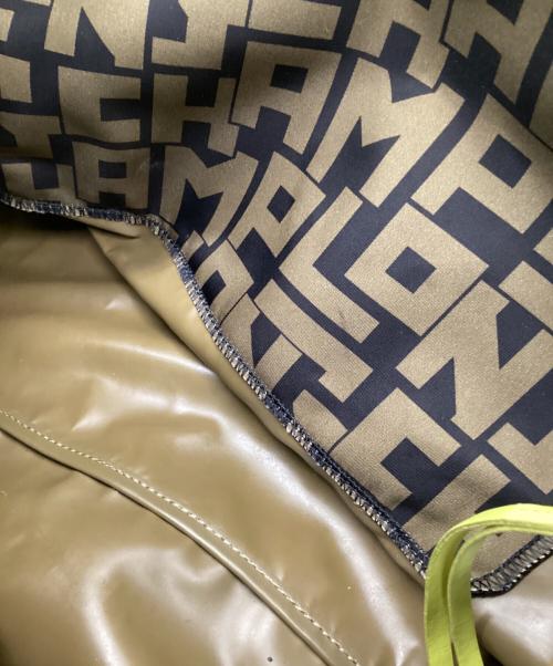 LONGCHAMP（ロンシャン）LONGCHAMP (ロンシャン) Le Pliage Nylon neo Shoulder Bag（ル プリアージュ ナイロン ネオ ショルダーバッグ） ブラック×カーキの古着・服飾アイテム