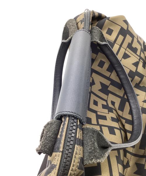 LONGCHAMP（ロンシャン）LONGCHAMP (ロンシャン) Le Pliage Nylon neo Shoulder Bag（ル プリアージュ ナイロン ネオ ショルダーバッグ） ブラック×カーキの古着・服飾アイテム