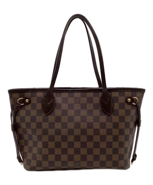 LOUIS VUITTON（ルイ ヴィトン）LOUIS VUITTON (ルイ ヴィトン) ダミエ ネヴァーフルPM トートバッグ ブラウンの古着・服飾アイテム