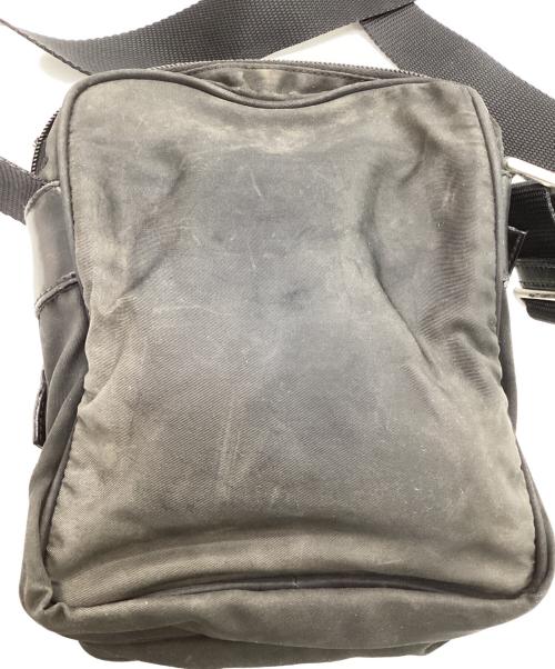 PRADA（プラダ）PRADA (プラダ) ナイロンショルダーポーチ ブラックの古着・服飾アイテム