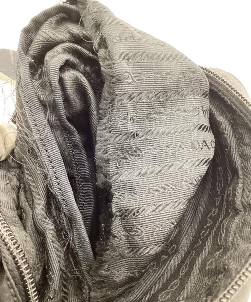 PRADA（プラダ）PRADA (プラダ) ナイロンショルダーポーチ ブラックの古着・服飾アイテム