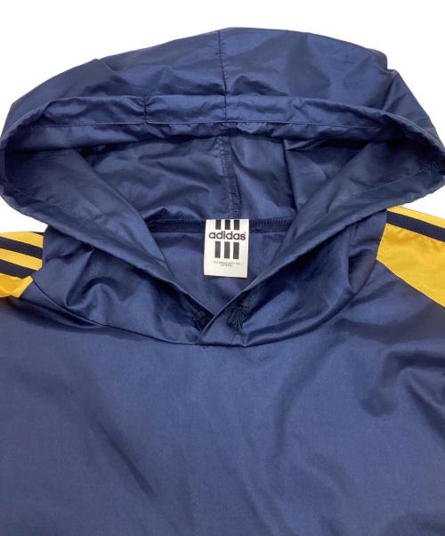 adidas（アディダス）adidas (アディダス) ナイロン トラック セットアップ ネイビー×イエロー サイズ:M-Lの古着・服飾アイテム