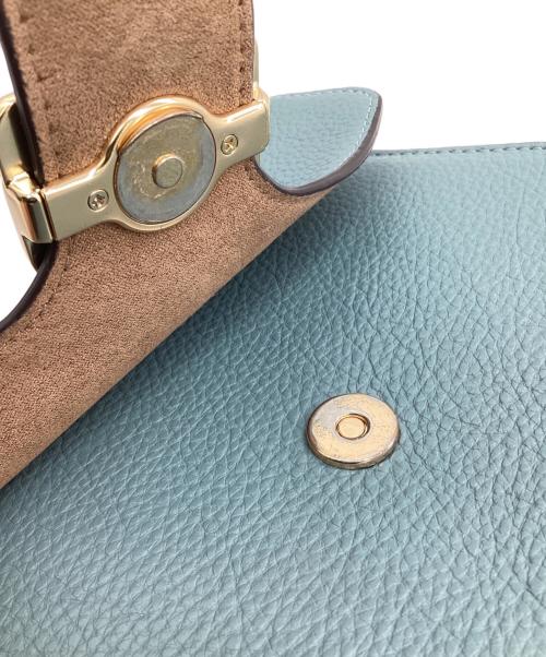 COACH（コーチ）COACH (コーチ) ペッパーサッチェル 2WAYバッグ ブルーの古着・服飾アイテム