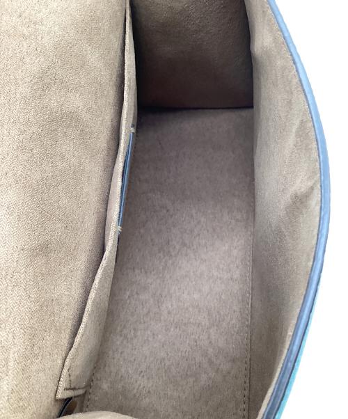 COACH（コーチ）COACH (コーチ) ペッパーサッチェル 2WAYバッグ ブルーの古着・服飾アイテム