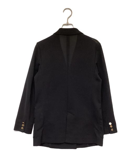 allureville（アルアバイル）allureville (アルアバイル) メッシュジャケット ブラック サイズ:2の古着・服飾アイテム