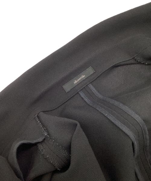 allureville（アルアバイル）allureville (アルアバイル) メッシュジャケット ブラック サイズ:2の古着・服飾アイテム