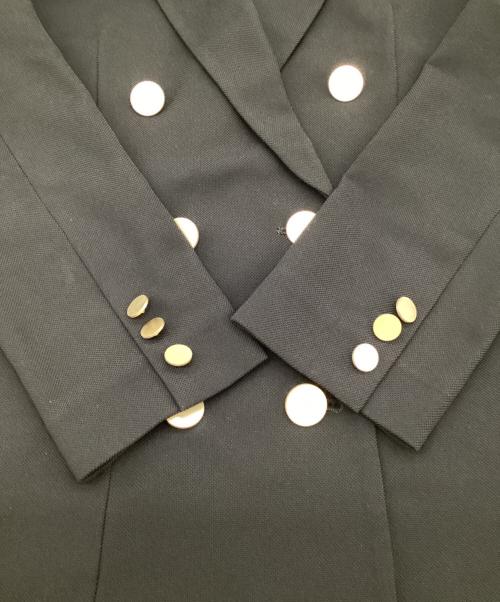 allureville（アルアバイル）allureville (アルアバイル) メッシュジャケット ブラック サイズ:2の古着・服飾アイテム