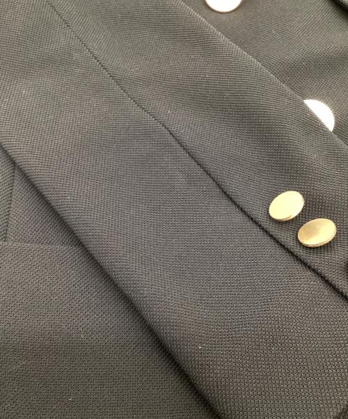 allureville（アルアバイル）allureville (アルアバイル) メッシュジャケット ブラック サイズ:2の古着・服飾アイテム