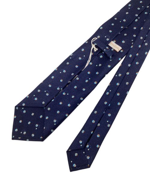 BVLGARI（ブルガリ）BVLGARI (ブルガリ) セッテピエゲ ネクタイ ネイビー サイズ:-の古着・服飾アイテム